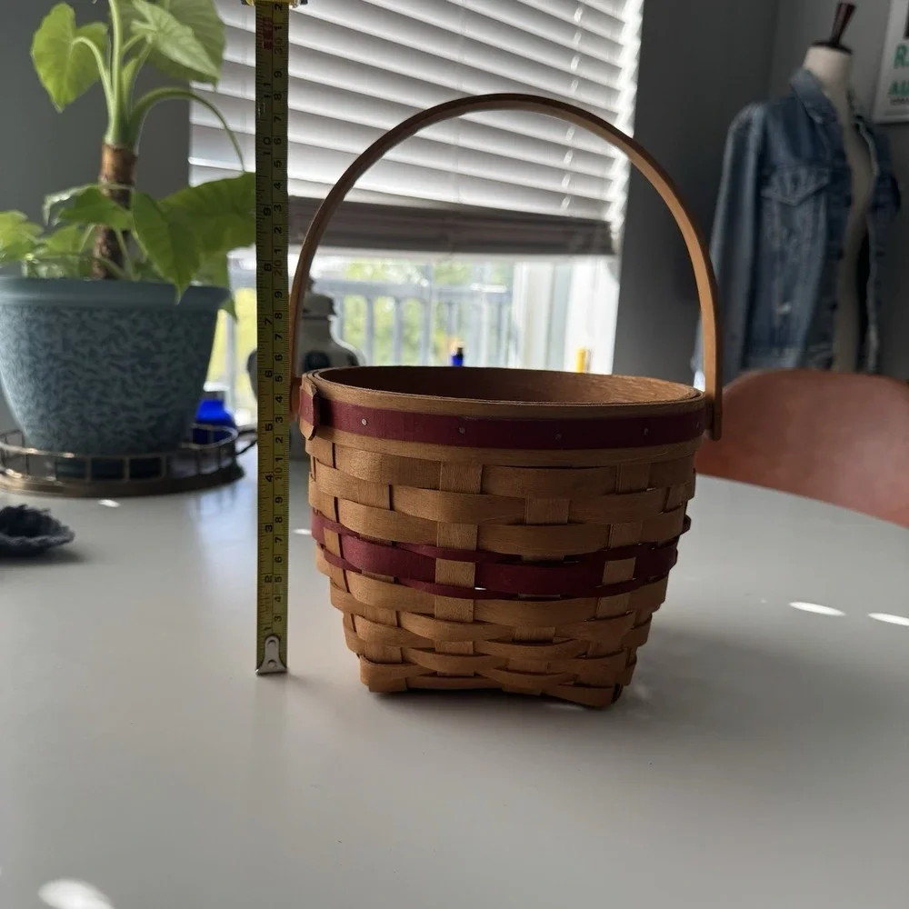 Longaberger Jingle Bell Christmas Basket 1994